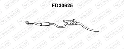 Frontschalldämpfer Ford SIERRA II Rückschlag · Ford SIERRA II · Ford SIERRA I Rückschlag