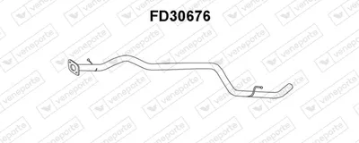 Auspuffrohr Ford FIESTA IV