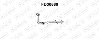 VENEPORT FD30689 Auspuffrohr