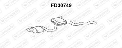 Frontschalldämpfer Ford SIERRA I Hatchback · Ford SIERRA Turnier