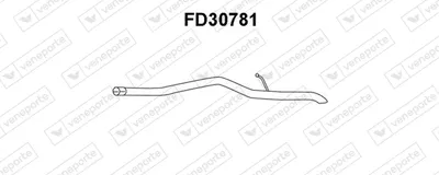 VENEPORTE FD30781 Auspuffrohr