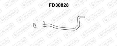VENEPORT FD30828 Auspuffrohr
