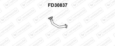 VENEPORT FD30837 Auspuffrohr