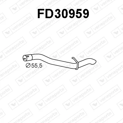 Auspuffrohr Ford FOCUS II Limousine · Ford FOCUS II Kombi Van