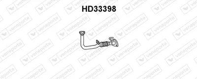 VENEPORTE HD33398 Auspuffrohr