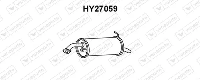 VENEPORTE HY27059 Rückschalldämpfer