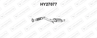 Frontschalldämpfer Hyundai MATRIX