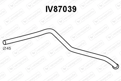 Auspuffrohr Iveco DAILY I Van · Iveco DAILY I Plattform/Chassis
