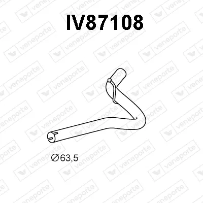 Auspuffrohr Iveco DAILY IV Van