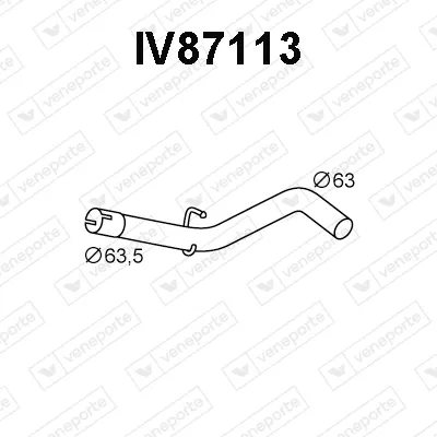 Auspuffrohr Iveco DAILY IV Van