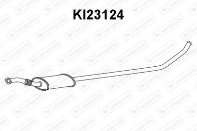 Kia PICANTO II Zentrierschalldämpfer