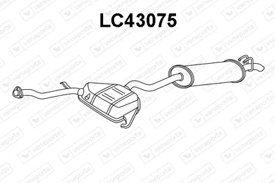 Endschalldämpfer Lancia DEDRA · Lancia DEDRA SW