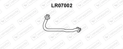 Abgasschlauch VENEPORTE LR07002