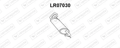 Hinterschalldämpfer Land Rover FREELANDER I