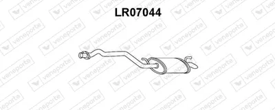 Hintere Schalldämpfer Land Rover RANGE ROVER II