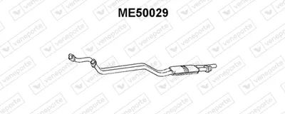 Vorne Schalldämpfer Mercedes-Benz 124 Limousine · Mercedes-Benz 124 T-Modell · Mercedes-Benz 190