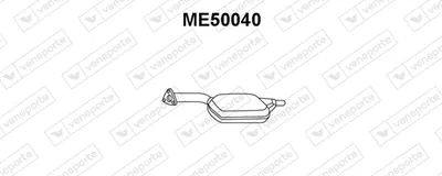 Frontschalldämpfer Mercedes-Benz E-CLASS