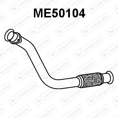 Auspuffrohr Mercedes-Benz T1 Van · Mercedes-Benz T1 Plattform/Kasse