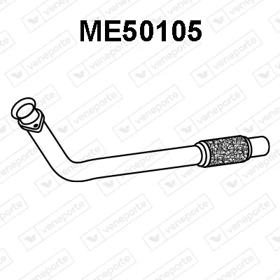 Abgasleitung Mercedes-Benz T1 Bus · Mercedes-Benz T1 Van · Mercedes-Benz T1 Plattform/Kasse