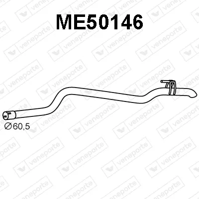 Abgasrohr Mercedes-Benz SPRINTER 2-t Plattform/Chassis · Mercedes-Benz SPRINTER 2-t Van · Mercedes-Benz SPRINTER 2-t Bus