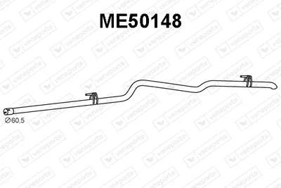 Auspuffrohr Mercedes-Benz SPRINTER 3-t Bus · Mercedes-Benz SPRINTER 3-t Plattform/Kasse · Mercedes-Benz SPRINTER 3-t Van