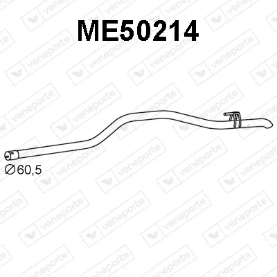 Auspuffrohr Mercedes-Benz SPRINTER 4-t Bus · Mercedes-Benz SPRINTER 4-t Van · Mercedes-Benz SPRINTER 4-t Plattform/Chassis