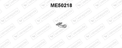 Auspuffrohr Mercedes-Benz 123 Limousine