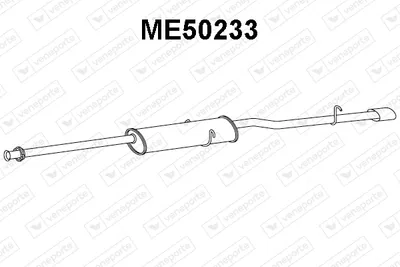 Endschalldämpfer Mercedes-Benz A-CLASS