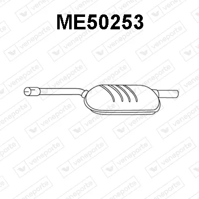 Vordere Schalldämpfer Mercedes-Benz E-CLASS T-Modell · Mercedes-Benz E-CLASS