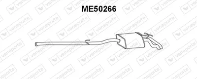 Endschalldämpfer Mercedes-Benz E-CLASS