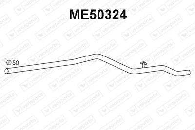 Abgasleitung Mercedes-Benz T1 Bus · Mercedes-Benz T1 Van · Mercedes-Benz T1 Plattform/Kasse