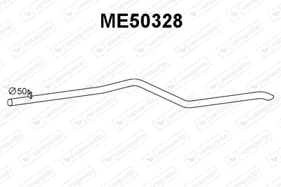 Abgasleitung Mercedes-Benz T1 Bus · Mercedes-Benz T1 Van · Mercedes-Benz T1 Plattform/Kasse