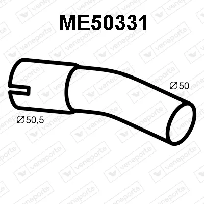 Abgasleitung Mercedes-Benz T1 Van · Mercedes-Benz T1/TN Van