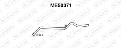 Auspuffrohr Mercedes-Benz A-CLASS
