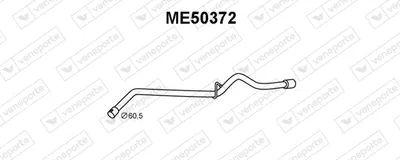 Auspuffrohr Mercedes-Benz A-CLASS