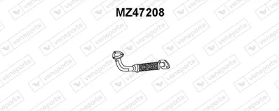 Auspuffrohr Mazda MX-3 · Mazda 323 F IV · Mazda 323 C IV