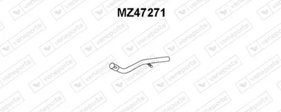 Auspuffrohr Mazda 323 III Hatchback