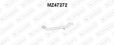 Auspuffrohr Mazda 323 II Salon · Mazda 323 III Salon