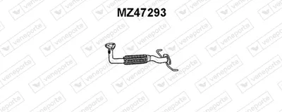 Auspuffrohr Mazda 626 IV · Mazda 626 IV Hatchback
