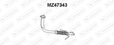 Auspuffrohr Mazda 626 IV Hatchback