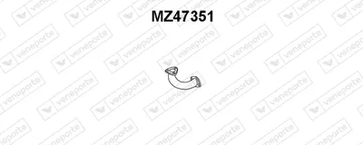 Auspuffrohr Mazda 323 C V