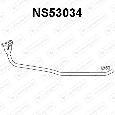 Auspuffrohr Nissan PATROL III/1 Hardtop