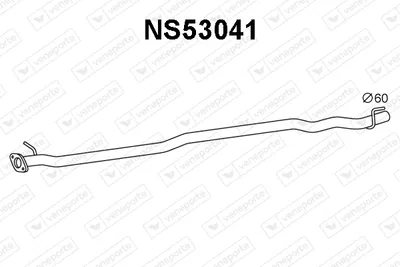 Auspuffrohr Nissan QASHQAI I
