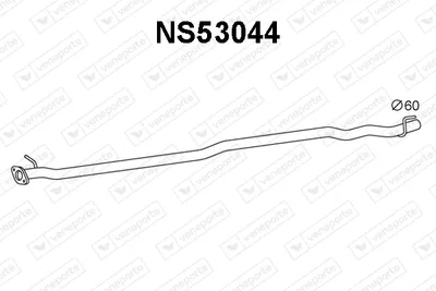 Auspuffrohr Nissan QASHQAI I