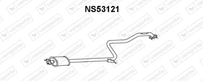 Vorderer Schalldämpfer Nissan PRIMERA · Nissan PRIMERA Hatchback · Nissan PRIMERA Traveller