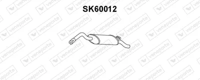 Endschalldämpfer Skoda FAVORIT · Skoda FELICIA I · Skoda FELICIA II