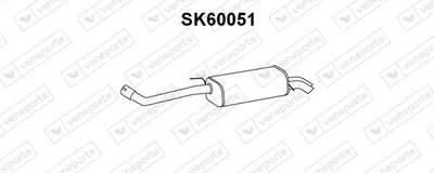 Endschalldämpfer Seat CORDOBA · Skoda FABIA I Combi · Vw POLO IV Limousine