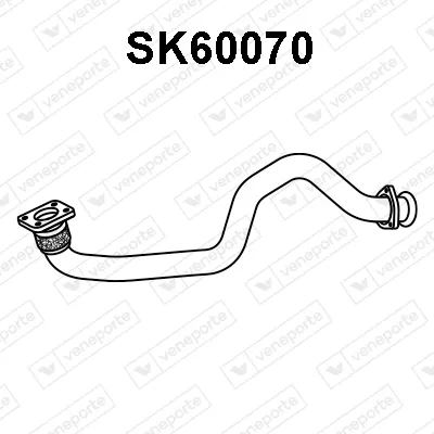 Abgasleitung Seat TOLEDO II · Seat LEON · Skoda OKTAVIA I