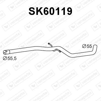 Auspuffrohr Skoda YETI