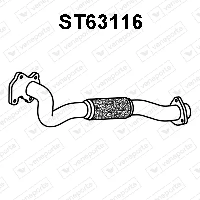 Abgasleitung Seat CORDOBA · Seat CORDOBA Vario · Vw PASSAT B3/B4